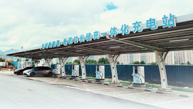 100kW/200kWh！派能科技助力广东惠州光储充一体化充电站项目正式投运