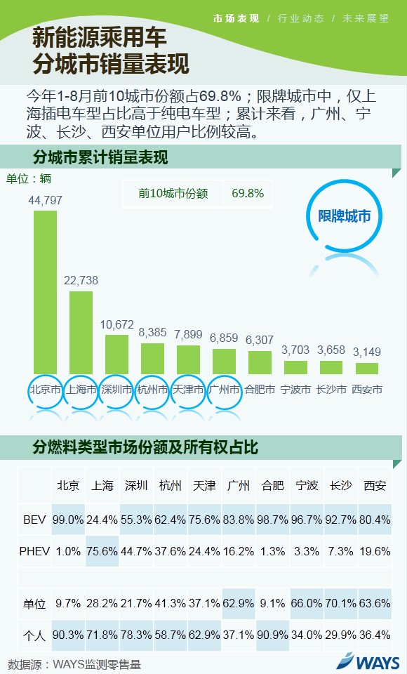 新能源乘用车市场,新能源乘用车8月销量