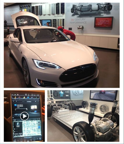图示:Tesla新款电动车,售价5.7万美元。图片来源:新浪财经北美记者段皎宇 图示:Tesla新款电动车,售价5.7万美元。图片来源:新浪财经北美记者段皎宇