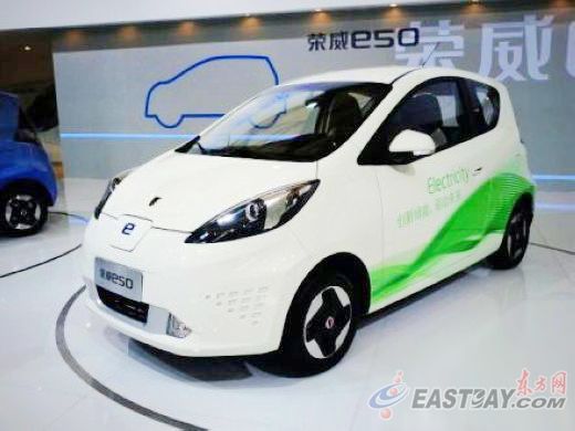 2012年工博会上展出的新能源车