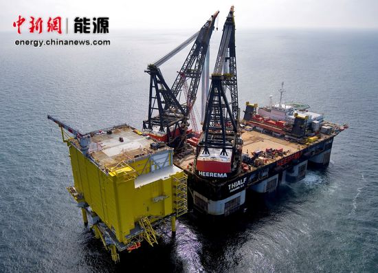 ABB在北海安装世界上功率最大的海上换流站